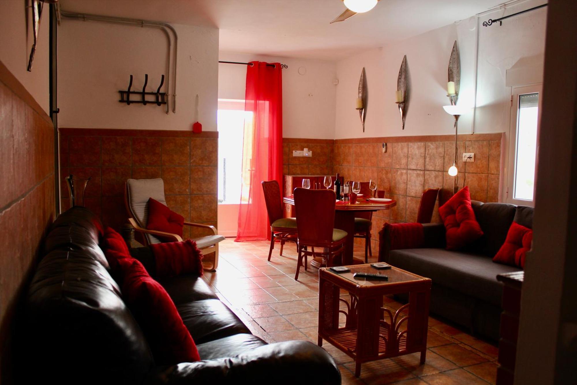Rambla Retreats Apartment Rojo With Shared Pool & Hot Tub Stunning Views In Oria Екстериор снимка